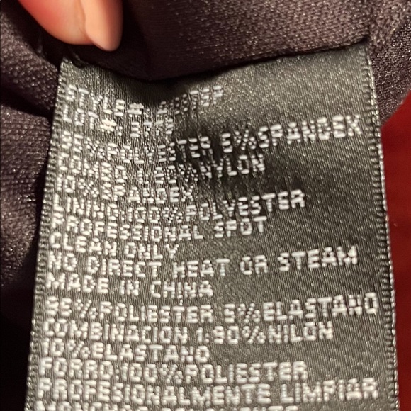 VINTAGE BETSY AND ADAM Little Black Dress Size 10/Petite - Picture 9 of 11